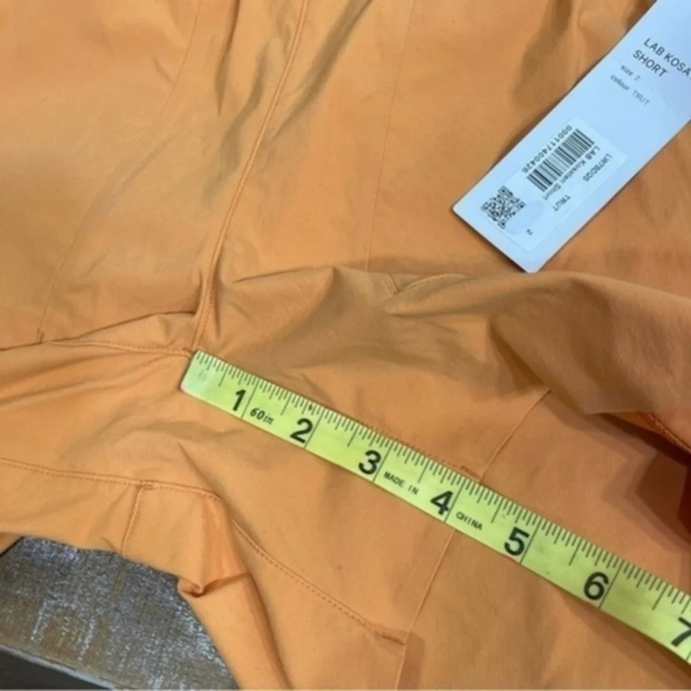 NWT Lululemon Athletica lab Kosaten Short lululemon lab Size 2 Color TRUT